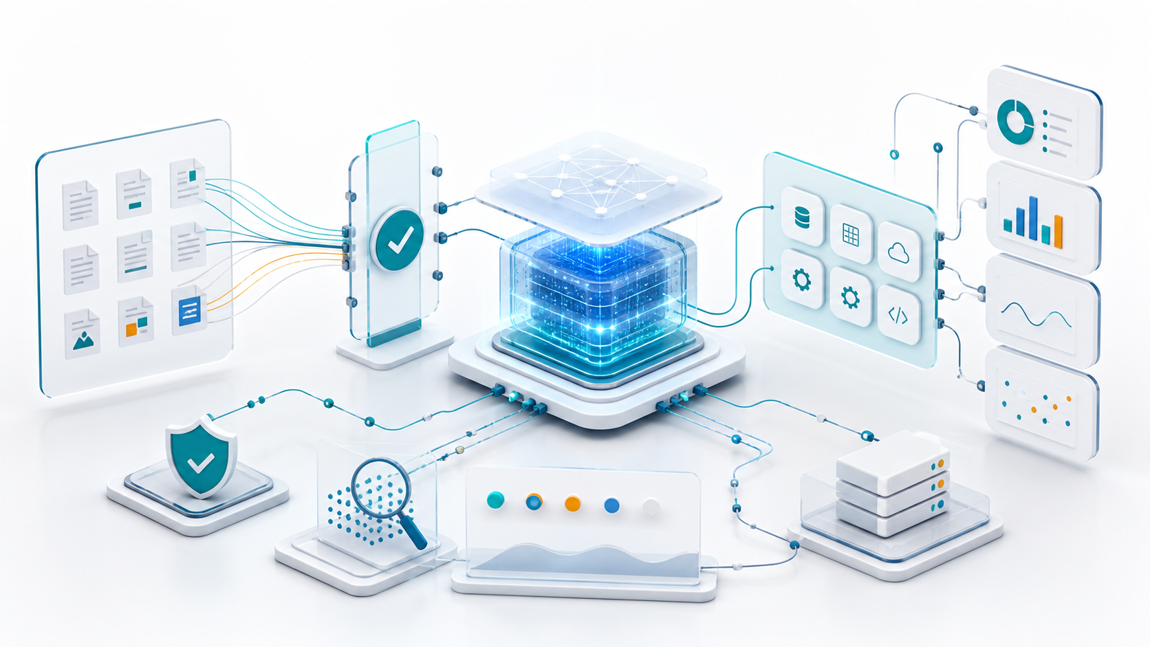 Grafica ghiban.com pentru fluxuri AI si arhitectura software